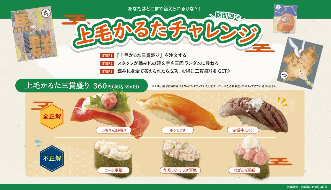 【期間限定】上毛かるたチャレンジ実施中！